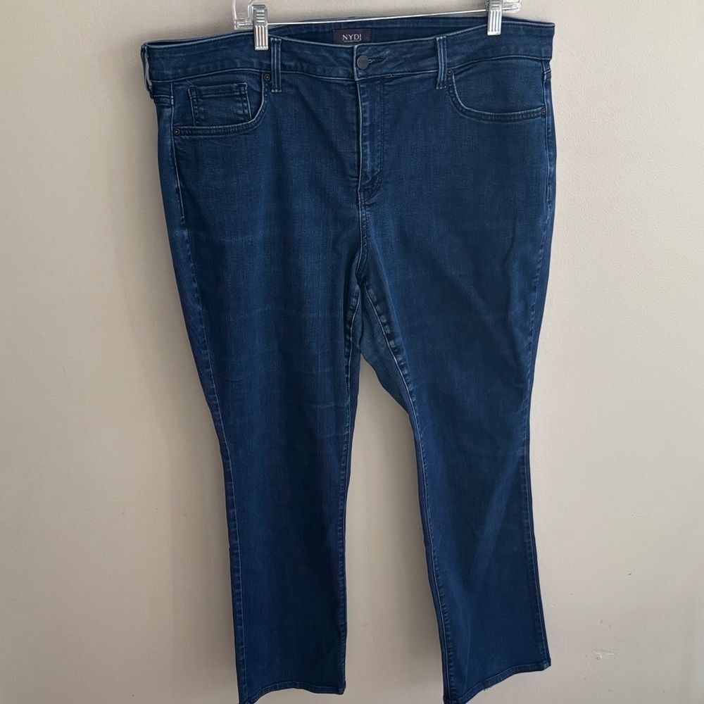 NYDJ Marilyn straight jeans size 18W